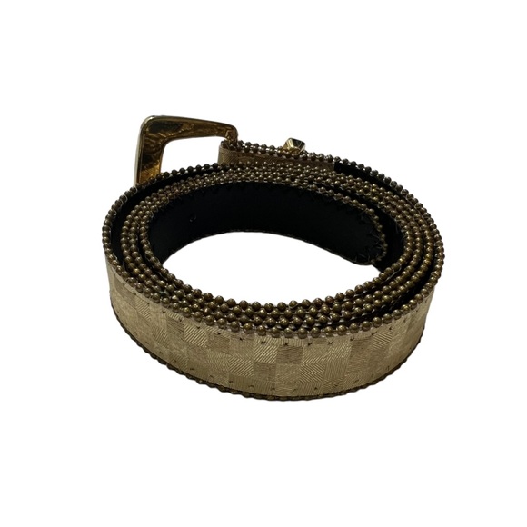 Elite Belt ~ Vintage Gold Belt ~ Measurements Pictured - Picture 12 of 16